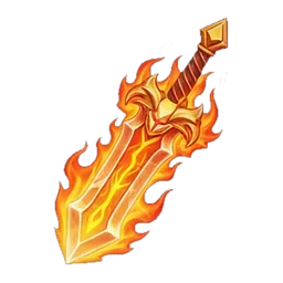 Fire sword