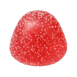 Red gumdrop